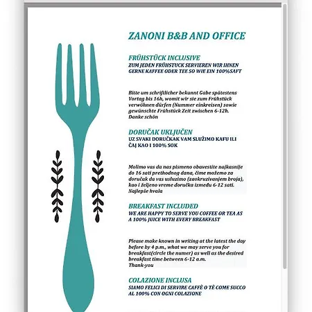 Bed & Breakfast Garni Haus Zanoni Sremska Mitrovica